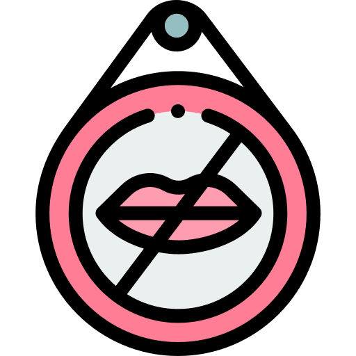 No talking hanging no talking user icon No talking hanging no talking user icon