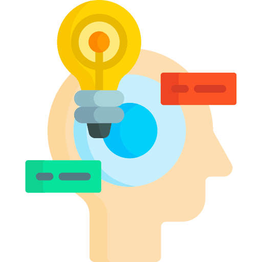 Insight mind idea marketing icon Insight mind idea marketing icon
