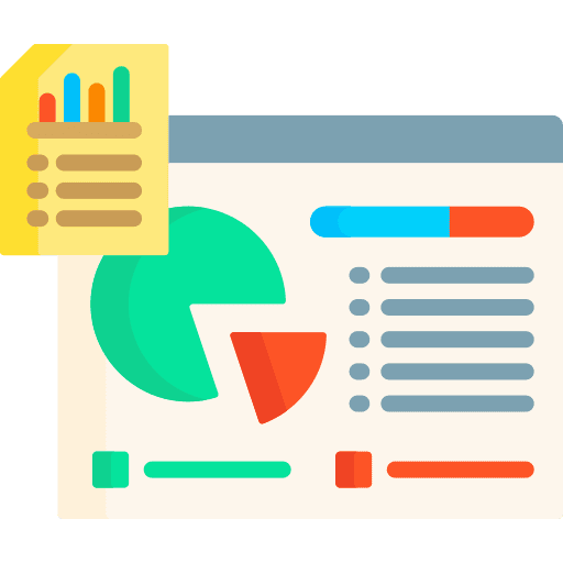 Sale report graph business and finance shopping icon Sale report graph business and finance shopping icon