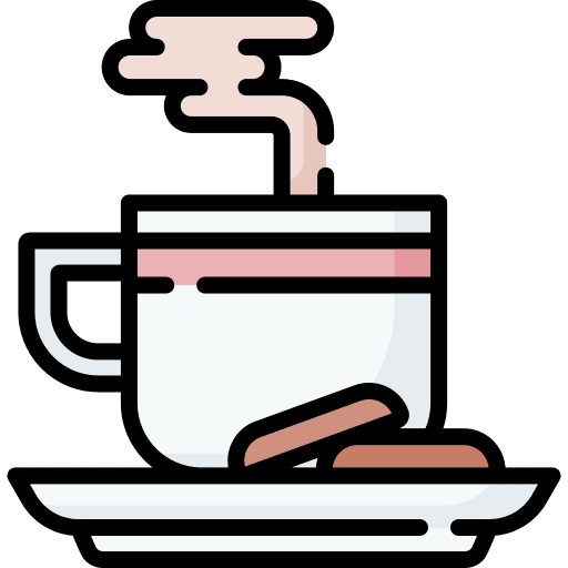 Coffee food and restaurant color coffee cup icon Coffee food and restaurant color coffee cup icon