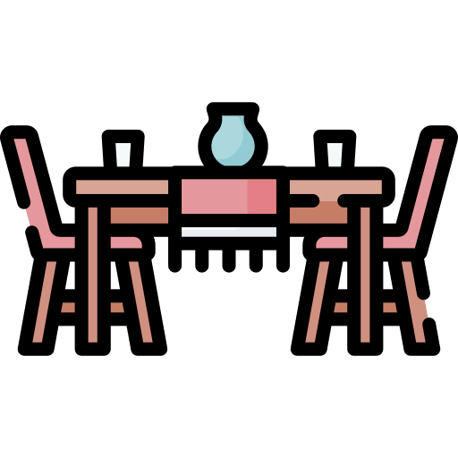 Dining table dining room house things dining table icon Dining table dining room house things dining table icon
