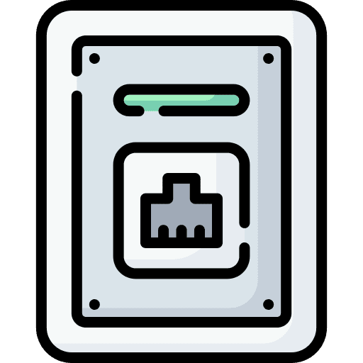 Lan cable computer lan icon Lan cable computer lan icon