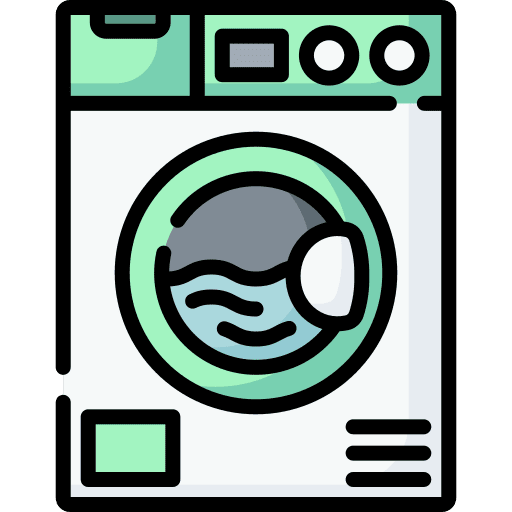 Washing machine holidays food tray waiter icon Washing machine holidays food tray waiter icon