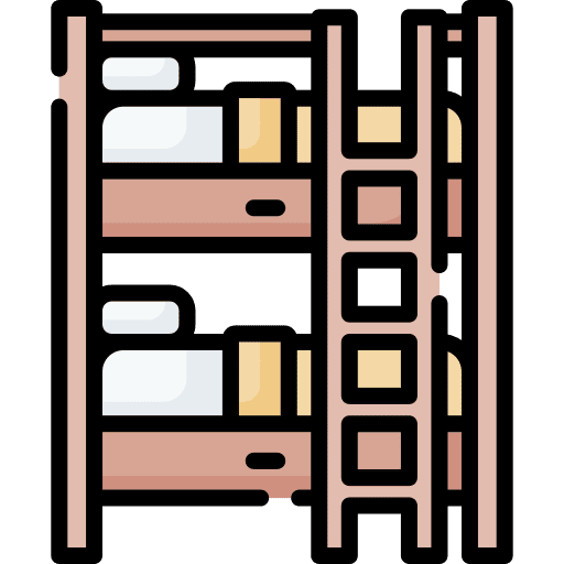 Bunk bed bunk bed rest holidays icon Bunk bed bunk bed rest holidays icon