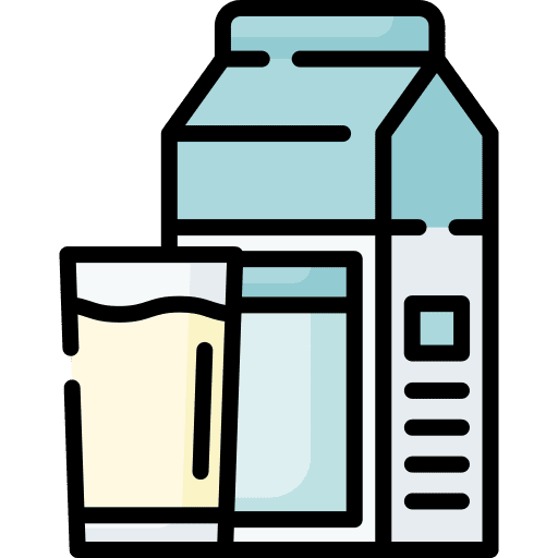 Milk breakfast milk fast food icon Milk breakfast milk fast food icon