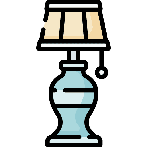 Lamp illumination light furniture and household icon Lamp illumination light furniture and household icon