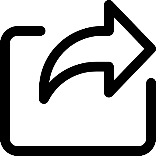 Share interface ui redirect icon