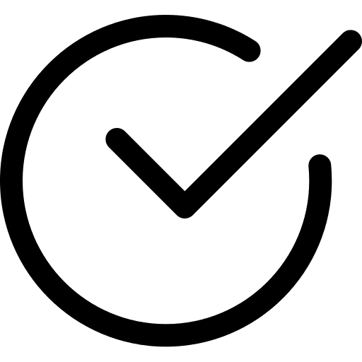 Checkmark okay verification checkmark icon