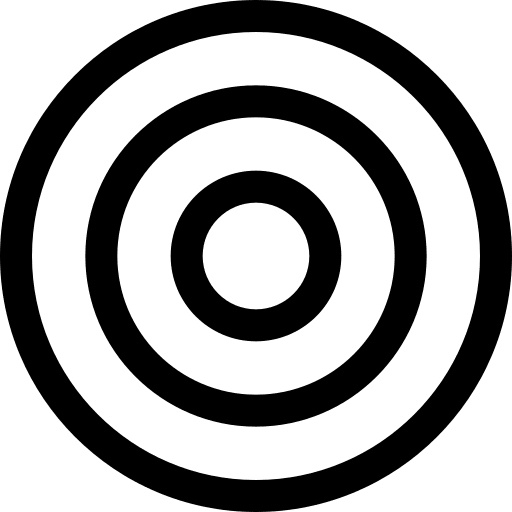 Bulleye interface shooting sniper icon