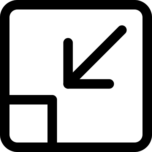 Minimize ui edit tools multimedia option icon