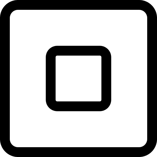 Stop ui stop square icon