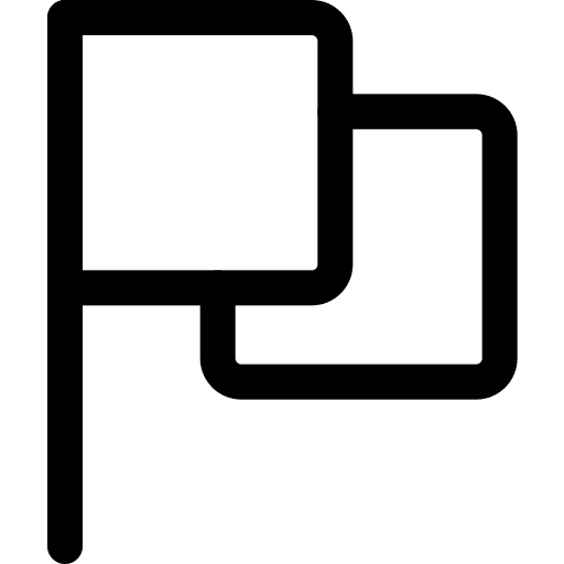 Waving ui symbol interface icon