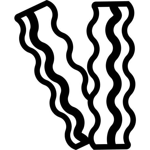 Bacon bacon strips food bacons icon