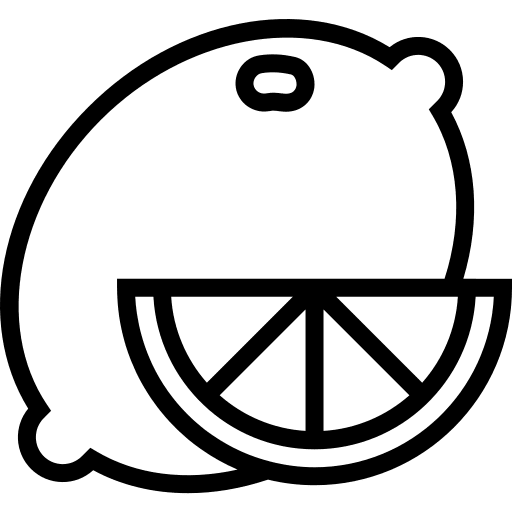 Lemon sweet candy dessert icon