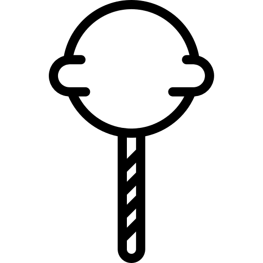 Popsicle food halloween face icon