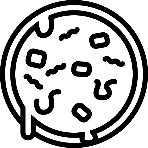 Pizza fast food restaurant pizza icon