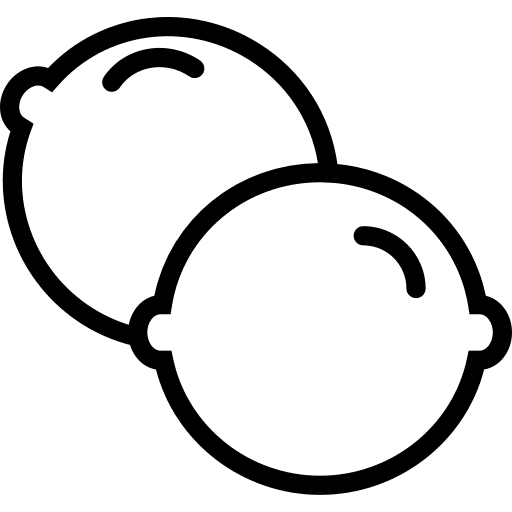 Lime vegetarian vitamine c food icon