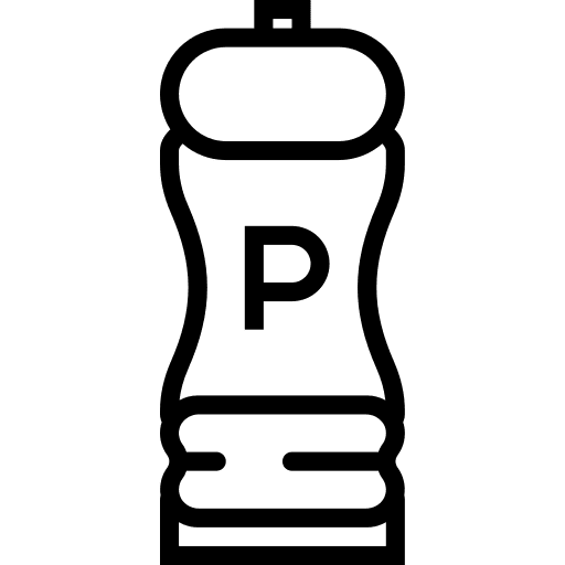 Pepper tool grinder utensil icon