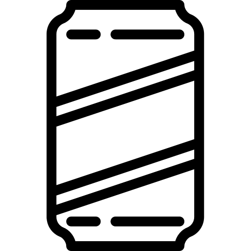 Can soda sugar drink icon