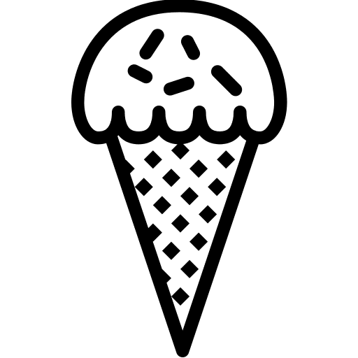 Ice cream dessert summer summertime icon