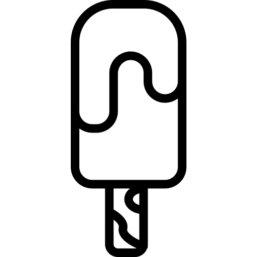 Ice cream dessert sweet summer icon