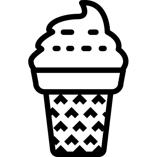 Ice cream summertime sweet summer icon