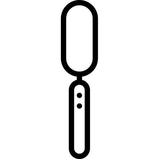 Knife food spread utensil icon