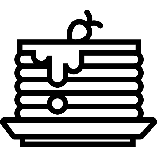 Pancakes dessert pancakes food icon