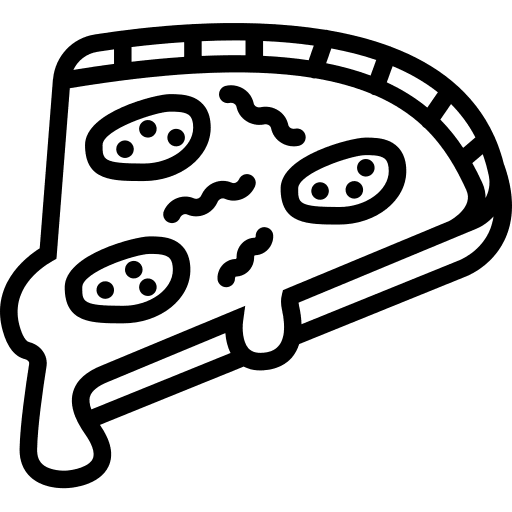 Pizza pizza fast food food icon