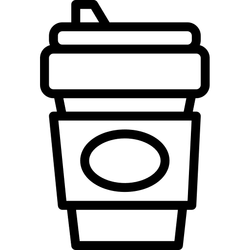 Coffee coffee paper cup take away icon