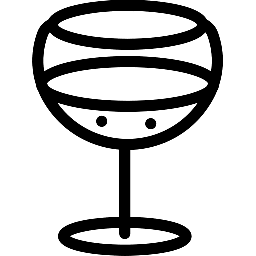 Glass cup glass wine glass icon