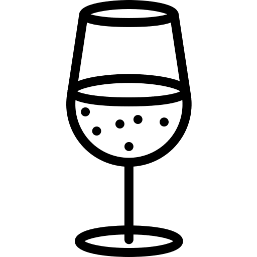 Glass drink drinking food icon