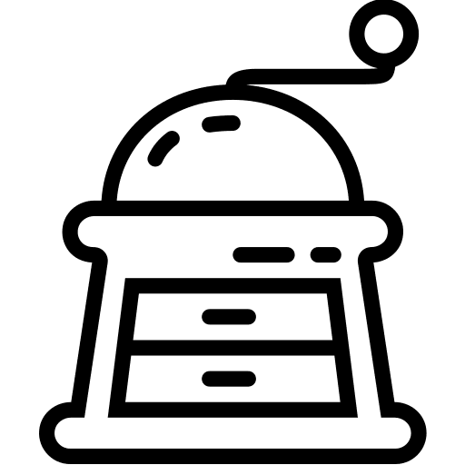 Grinder food grinder utensil icon