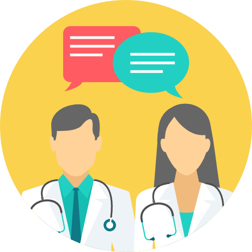 Doctor medical team avatar occupation icon