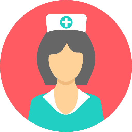 Nurse illness medical assistance nurse icon
