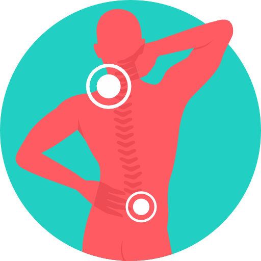 Pain body part healthcare and medical sickness icon