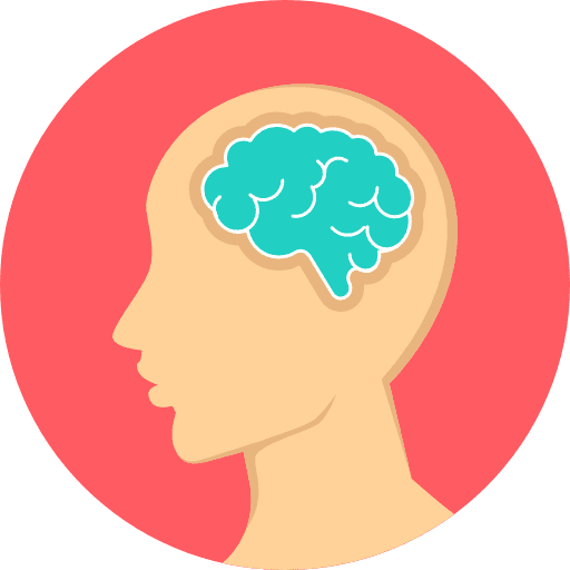 Brain brain anterior body organ healthcare and medical icon