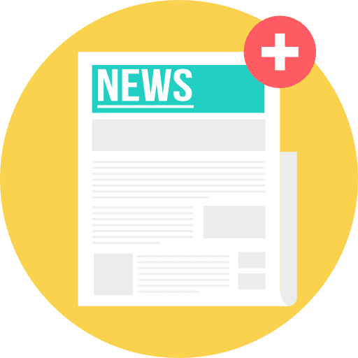 Newspaper news news report interface icon