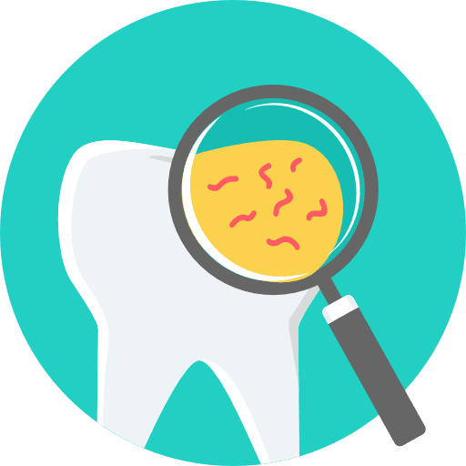 Tooth healthcare and medical tooth dental icon