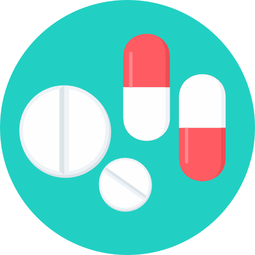 Pills pill healthy medicines icon