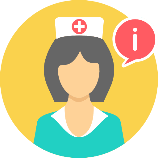 Nurse medical assistance medical icons healthcare and medical icon
