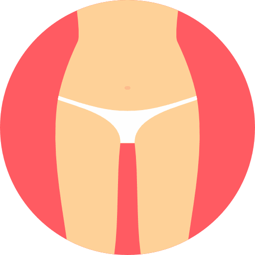Slim healthcare and medical medication waist icon