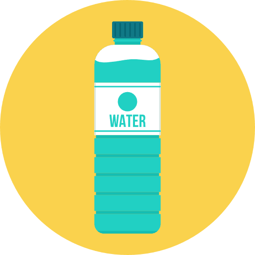 Water healthy food food food and restaurant icon