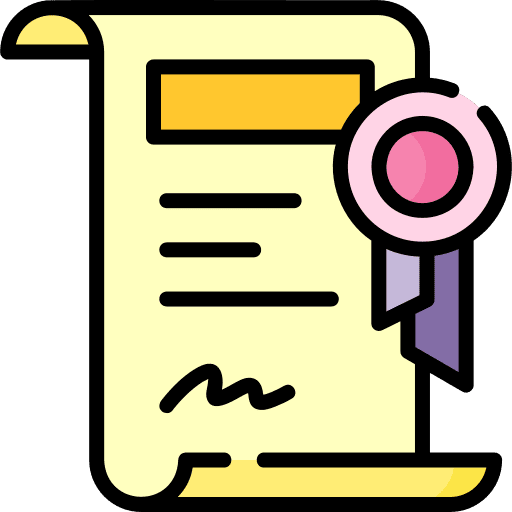 Diploma diploma degree software license icon