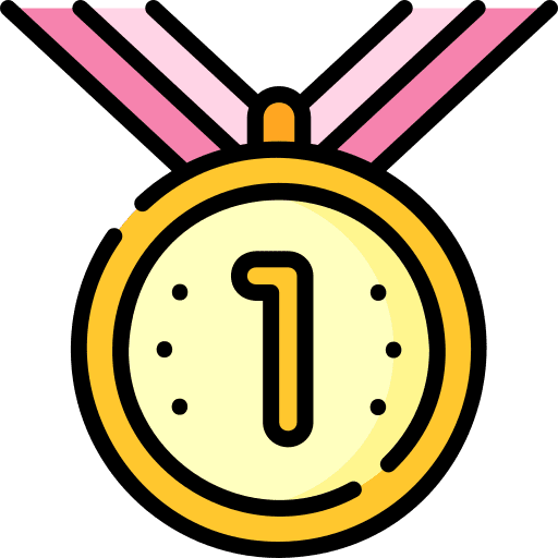 Medal medal number one best icon