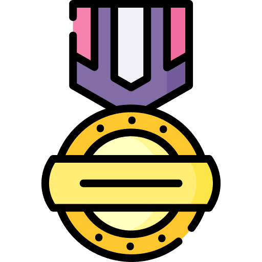 Medal win sports and competition medal icon Medal win sports and competition medal icon