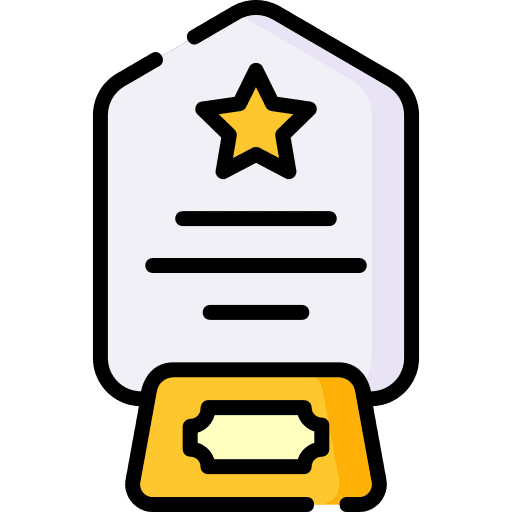 Trophy sports and competition win reward icon Trophy sports and competition win reward icon