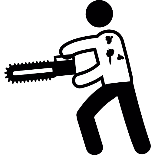 The texas chain saw massacre cinema saw chain saw icon