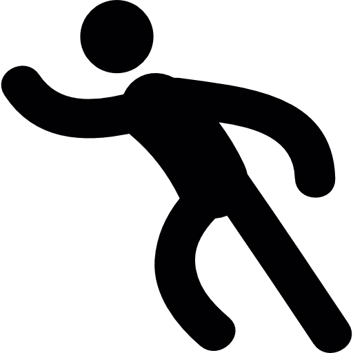 Man threating with his fist punch violence fight icon