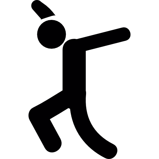 Dancing motion dance ballet dancer icon